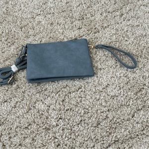 Beautiful new blue purse.